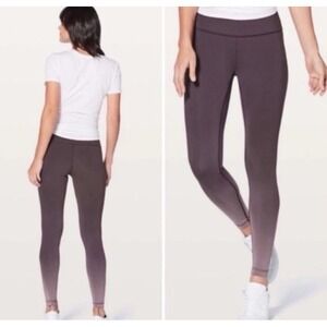 Lululemon Wunder Under Hi-Rise Tight 28" Size 2 - Boysenberry Ombre Excellent